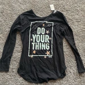 Justice girls long sleeve size 14/16
